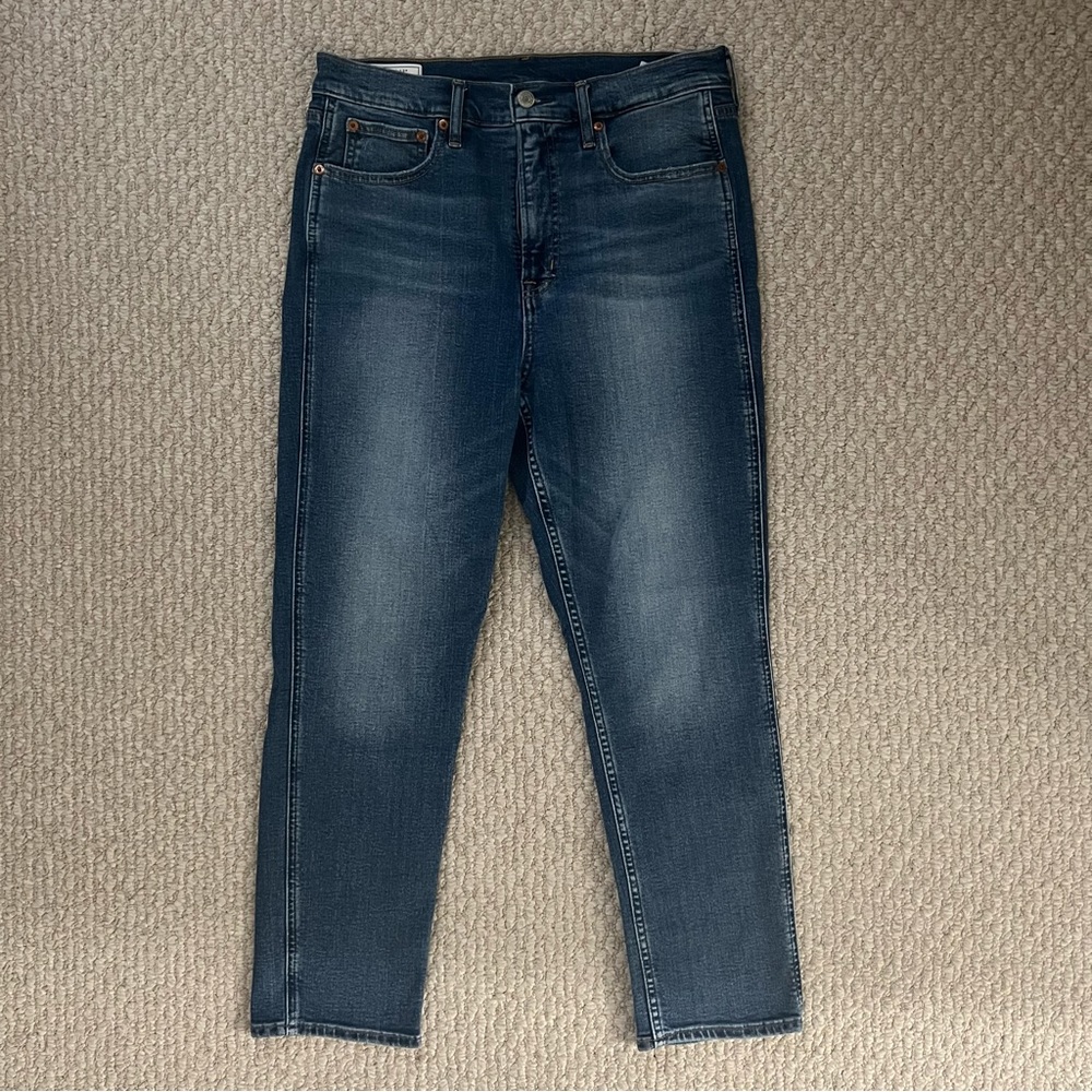 Gap Straight High Rise Denim Jeans
